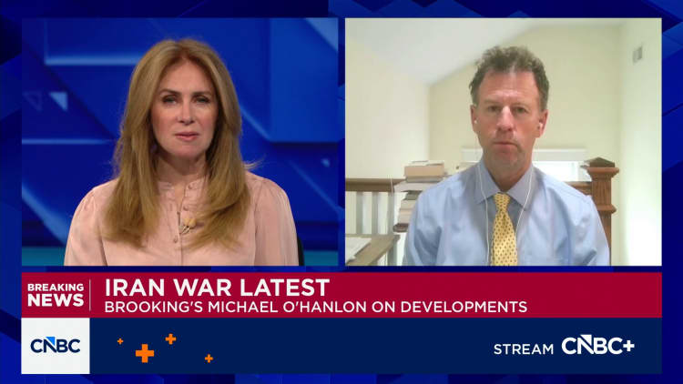 Good chance Iran war lasts through the end of April, says Brookings' Michael O'Hanlon
