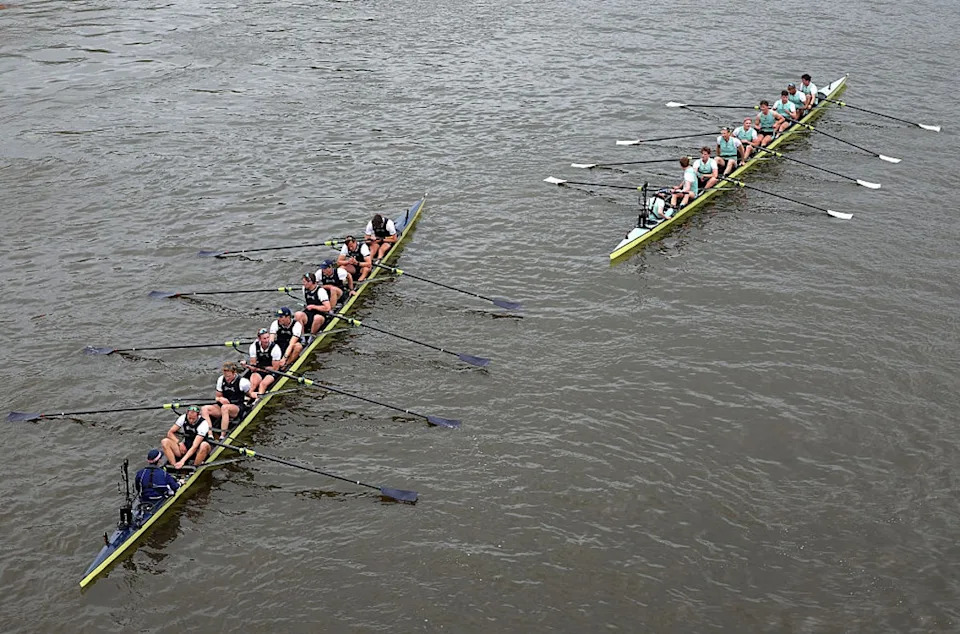 The Boat Race was marred by concerns over water pollution in the Thames last year (Getty Images)