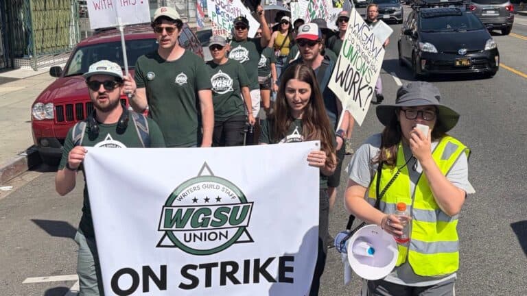 Writers Guild West Staffers to Lose Health Coverage Amid Strike – Celebrity & Entertainment News