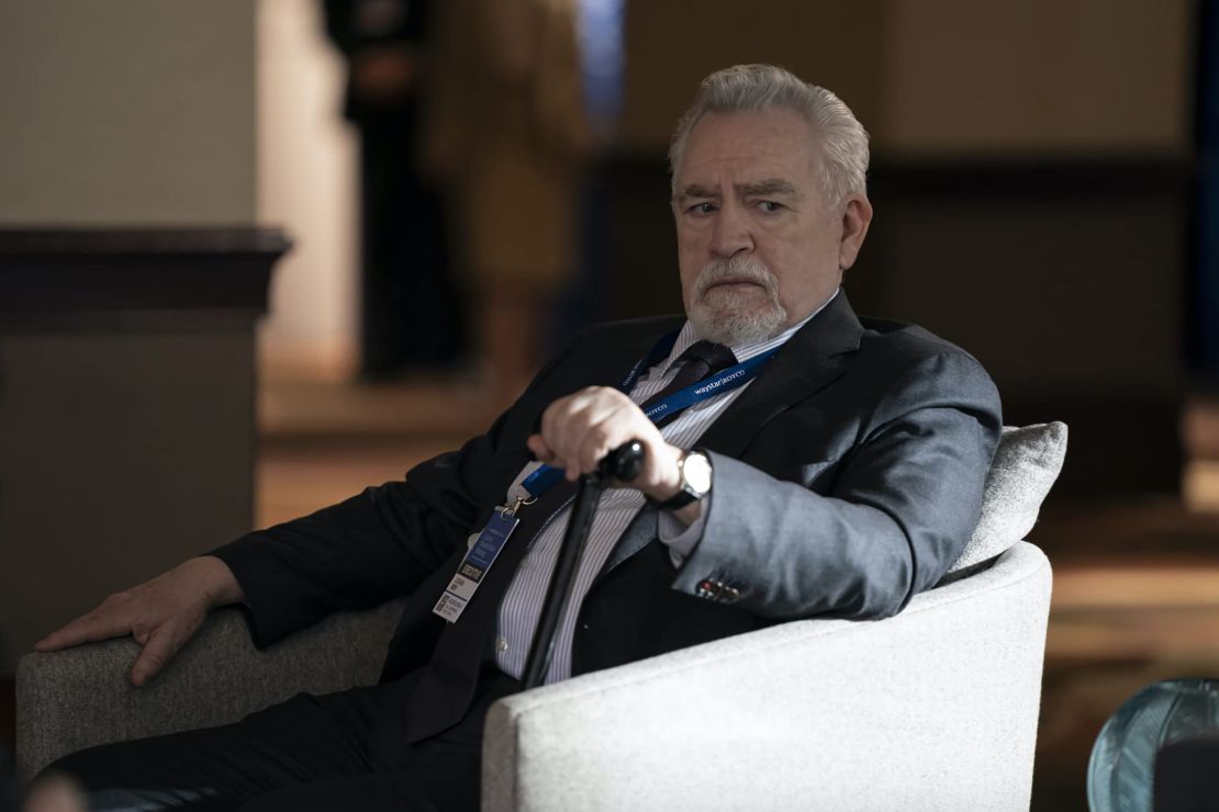 Brian Cox as Logan Roy in 
